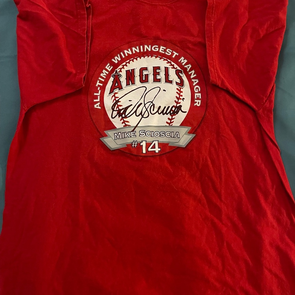 Angels Red Shirt - Picture 2 of 5